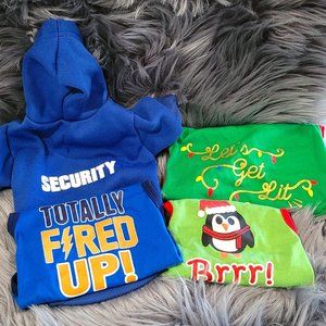 Lot of Small Dog Shirts